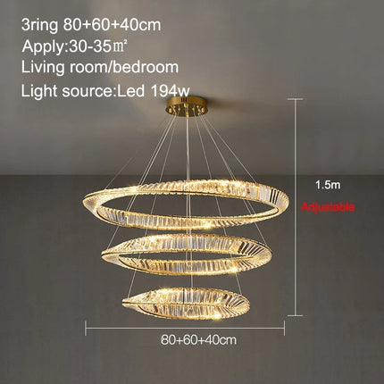 Plafonnier de luxe nordique salon créatif salle à manger lustre de plafond en cristal chambre décoration de la maison suspension LED lumières