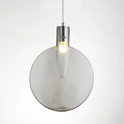 Suspension en verre avec abat-jour raquette de tennis design lumineux — LZ4X9P