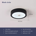 Cercle noir / Blanc chaud