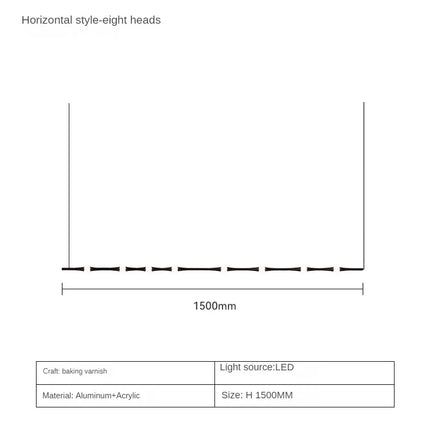 Lustre LED minimaliste au design espagnol pour intérieur élégant — LZ4X9P2