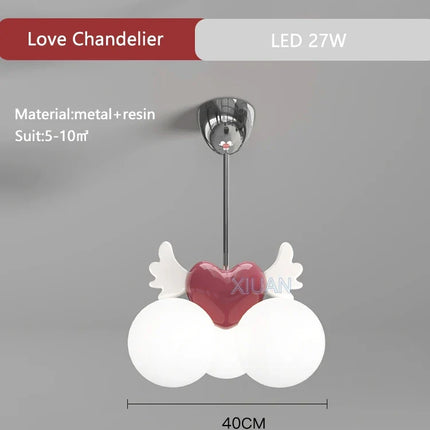 Lustre moderne animé pour chambre fille — LZ4X9P2