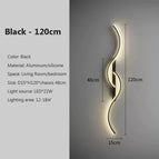 Noir-120CM / Lumière chaude