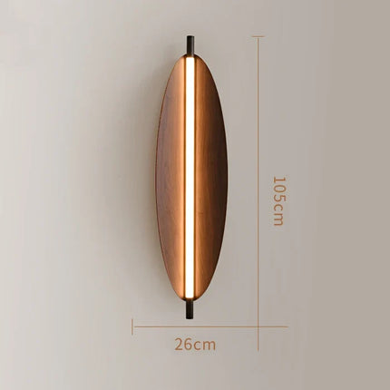 Lustre japonais rétro à motifs feuilles pour salle à manger — LZ4X9T2
