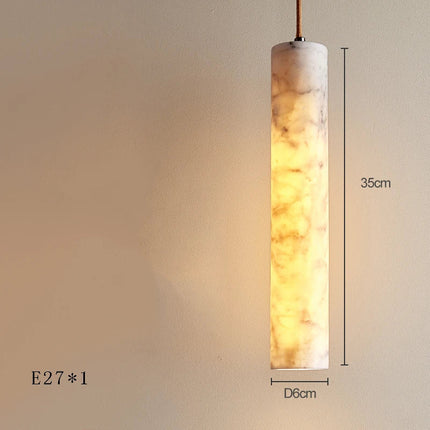 Suspension LED en marbre au design moderne et luxueux — LZ4X9P