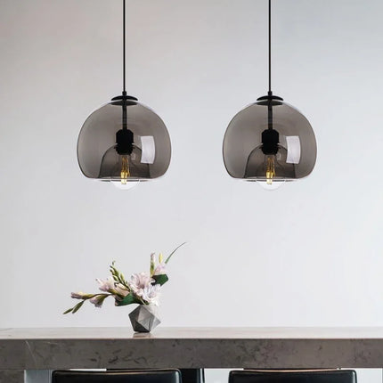 Suspension en verre au design nordique pour décoration intérieure — LZ4X9T