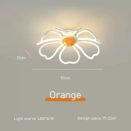 Plafonnier moderne en forme de fleur pour ambiance romantique — LZ4X9P2
