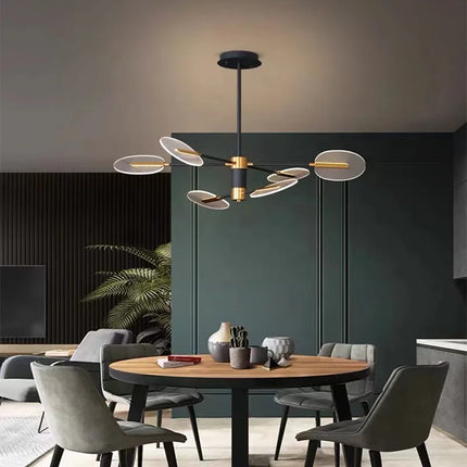Lustre LED nordique créatif pour décoration intérieure moderne — LZ7QX2