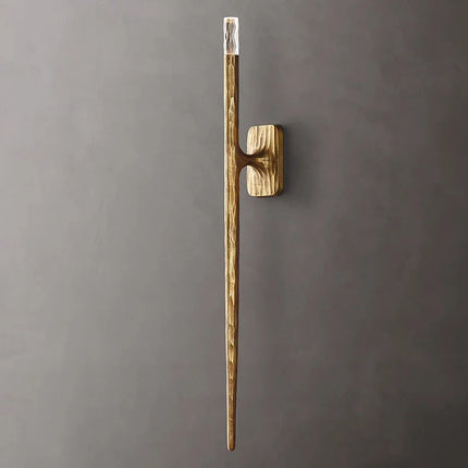 Applique murale créative en laiton style médiéval pour salon et escalier — LZ4X9T