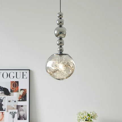 Lustre léger en verre style Bauhaus pour décoration moderne — LZ4G7P9