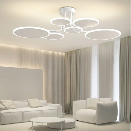 Lustre en acrylique pour intérieur moderne et lumineux — LZ4X9P