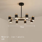 8 lumières / 3 modifiables