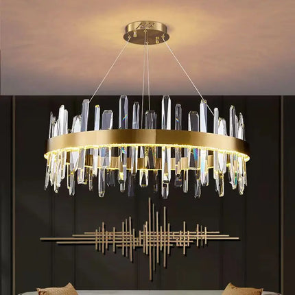 Lustre LED en cristal au design moderne pour intérieur — LZ4P9XQ