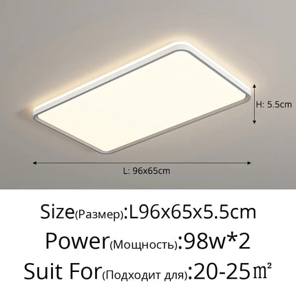 Lustre LED suspendu pour décoration intérieure — LZ4X9M