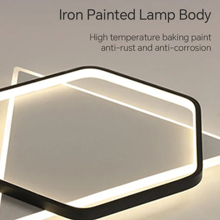 Plafonnier LED contemporain pour décoration intérieure élégante — LZ4X9T2