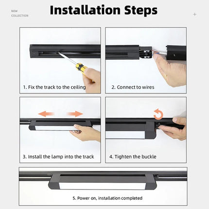 Spot LED sur rail pour éclairage professionnel de magasin — LZ4Q7M9