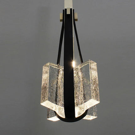 Suspension réglable en hauteur en résine et cuir artificiel — LZ4X9D2