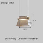 Droplight-ambre / Blanc chaud