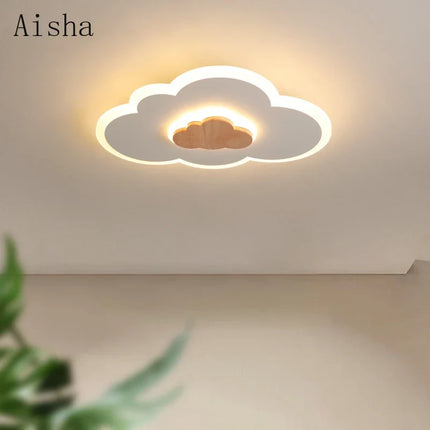 Plafonnier LED nuage style nordique pour chambre d’enfants — LZ4X9T2