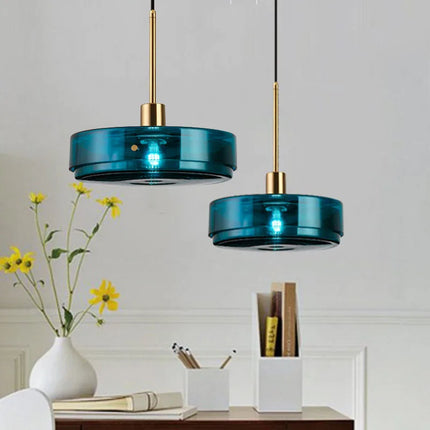 Suspension moderne en verre style nordique pour loft et bar — LZ4X9P2