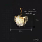 Diamètre B 60 cm / Cadre en bronze / Lumière naturelle