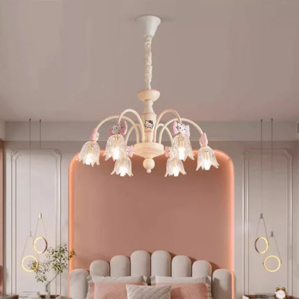 Lustre mignon créatif pour chambre de princesse enfant — LZ7D9X