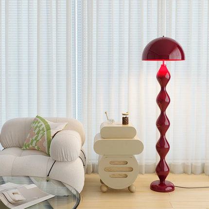 Lampadaire design créatif forme gourde avec interrupteur à pied — LZ4P9XJ