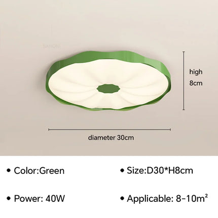 Plafonnier LED moderne et créatif pour décoration intérieure — LZ4X9P