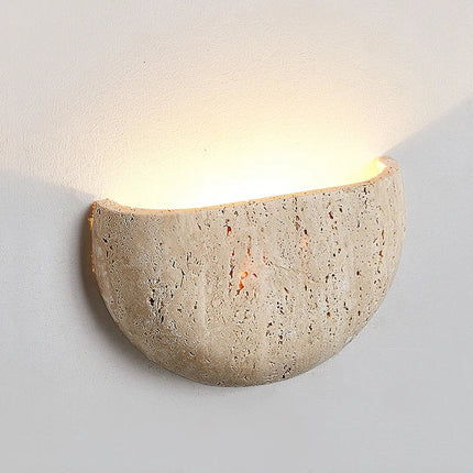 Applique murale LED pierre jaune pour escalier, couloir et chambre — LZ4P9XJ