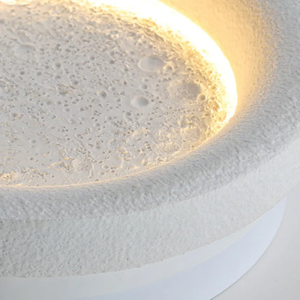 Applique murale créative lune pleine et étoiles pour intérieur — LZ3XQ9