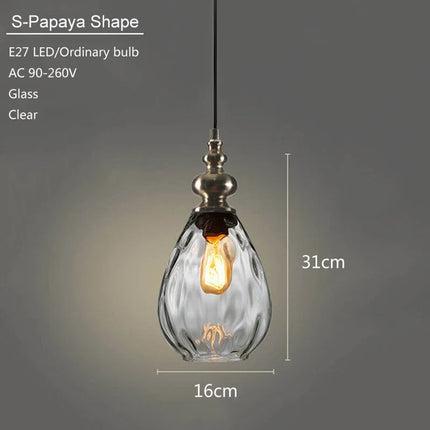 Suspension en verre au design moderne pour décoration intérieure — LZ4X9P