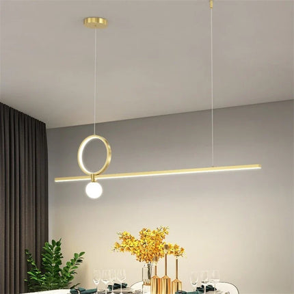Lustre en bois style nordique japonais pour éclairage intérieur — LZ4X9M