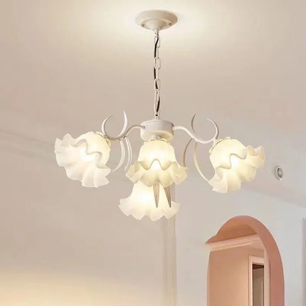 Lustre suspension à fleurs style médiéval nordique pour intérieur élégant — LZ4P9XQ