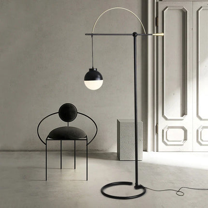 Lampadaire minimaliste au design créatif pour intérieur moderne — LZ4P9X