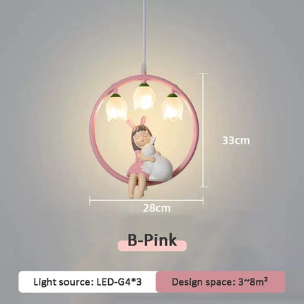 Suspension mignonne pour chambre de petite fille moderne — LZ4X9T