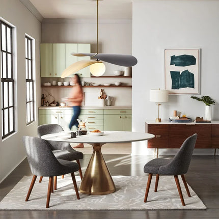 Suspension en métal et verre au design épuré — LZ4X9T