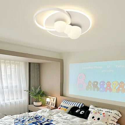 Plafonnier minimaliste avec suspension bulle et lustre nuage — LZ4Q9X2