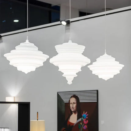 Suspension industrielle vintage en verre pour luminaire artistique — LZ4X9P2