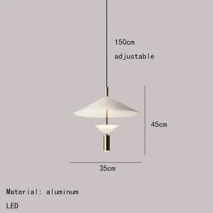 Suspension décorative au design moderne pour salon et restaurant — LZ4X9P2