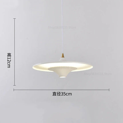 suspension led modernes simples et créatives nordiques