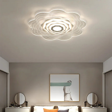 Plafonnier LED décoratif en forme de fleur pour intérieur — LZ7XQ2