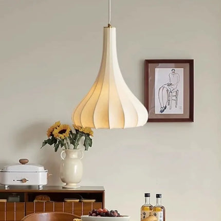 Suspension en soie au design wabi sabi nordique pour intérieur — LZ4X9M