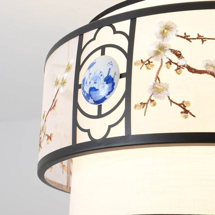 Lustre suspension rétro créatif pour éclairage de restaurant — LZ4P9XJ