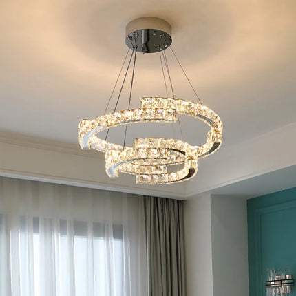 Suspension LED décorative en cristal style nordique — LZ4X9Q2F