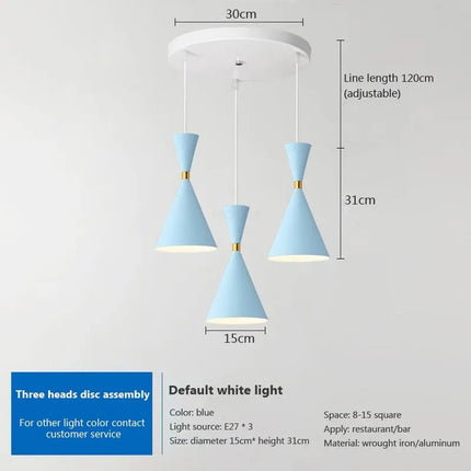 Suspension nordique en aluminium à trois têtes — LZ4X9P