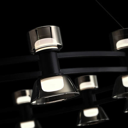 Lustre suspension LED boule en verre postmoderne — LZ4X9P2Q