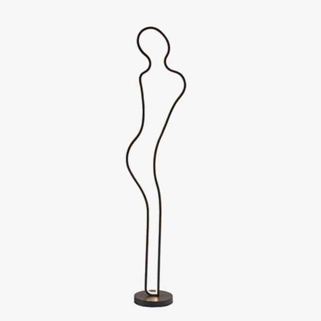Lampadaire design LED en forme de figure humaine Linus