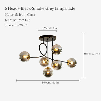 Suspension LED élégante pour décoration intérieure raffinée — LZ4P9XQ