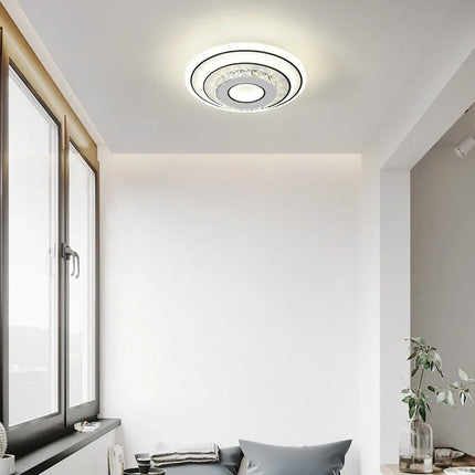 Plafonnier LED créatif en cristal au design minimaliste — LZ7QX2