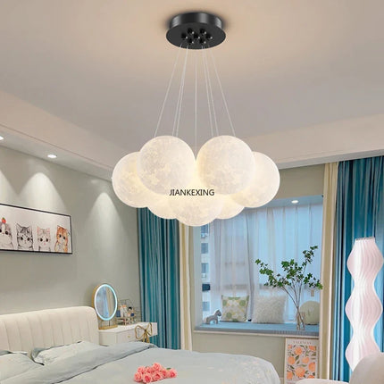Suspension luminaire moderne LED boule à bulles décorative — LZ4X9T7