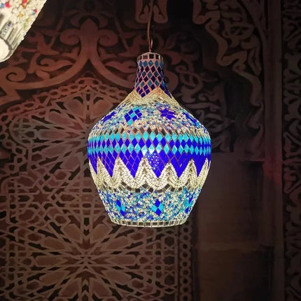 Lustre vase d'art bohème pour décoration intérieure artisanale — LZ4X9Q2